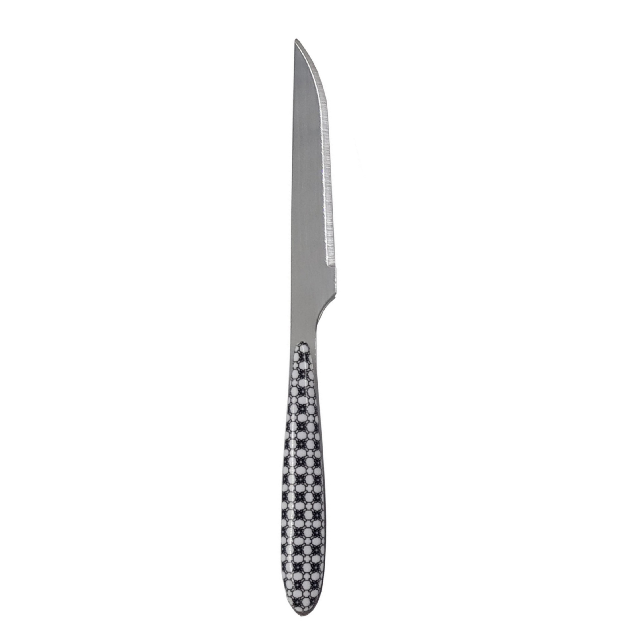 کارد میوه خوری مینیاتور مدل ترمه کد 9214 مجموعه 6 عددی