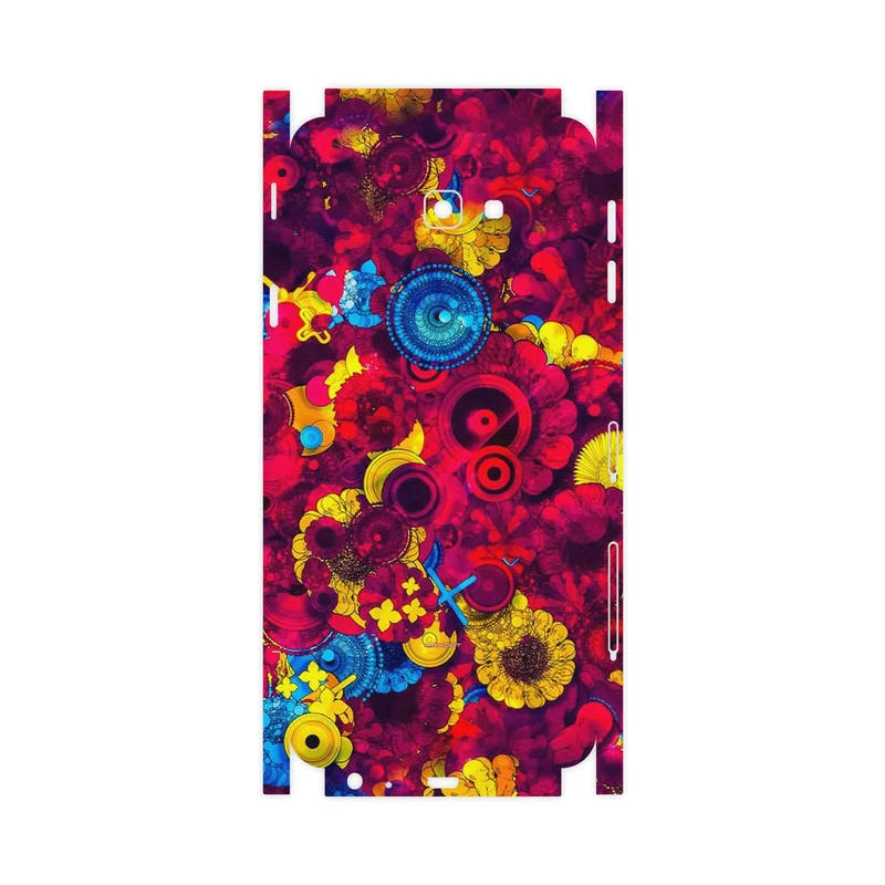 برچسب پوششی ماهوت مدل Vector Flower Garden Digital Art-FullSkin مناسب برای گوشی موبایل سامسونگ Galaxy J4 Plus