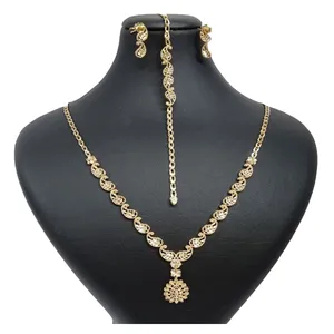 نیم ست طلا 18 عیار زنانه گالری یارطلا مدل تراش کد SR116-G