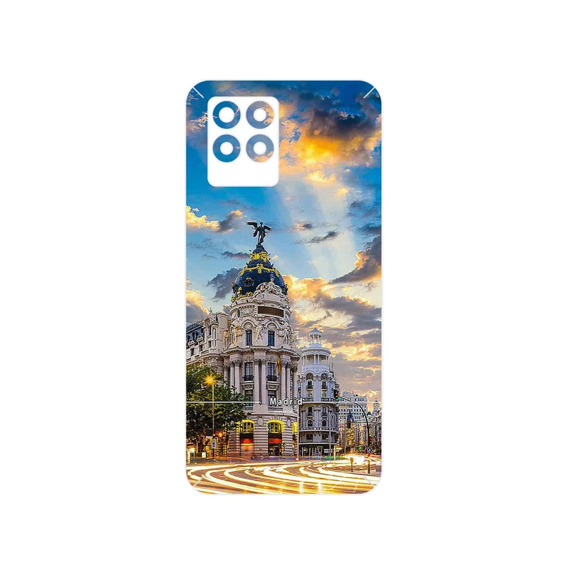 برچسب پوششی ماهوت مدل City of Madrid مناسب برای گوشی موبایل ریلمی 8 Pro