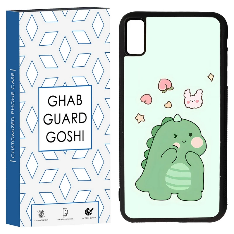 کاور قاب گارد گوشی طرح دایناسور کد TPU-080 مناسب برای گوشی موبایل اپل Iphone XS MAX/ Iphone X MAX