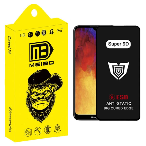  محافظ صفحه نمایش میبو مدل Super 9D مناسب برای گوشی موبایل هوآوی Y6 2019