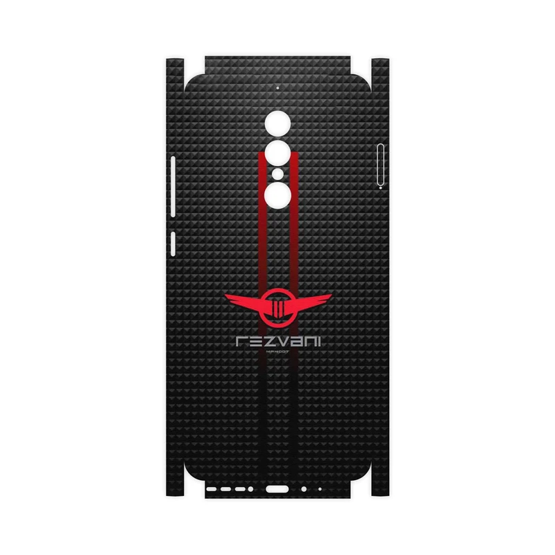 برچسب پوششی ماهوت مدل Rezvani Motors-FullSkin مناسب برای گوشی موبایل جی ال ایکس Shahin
