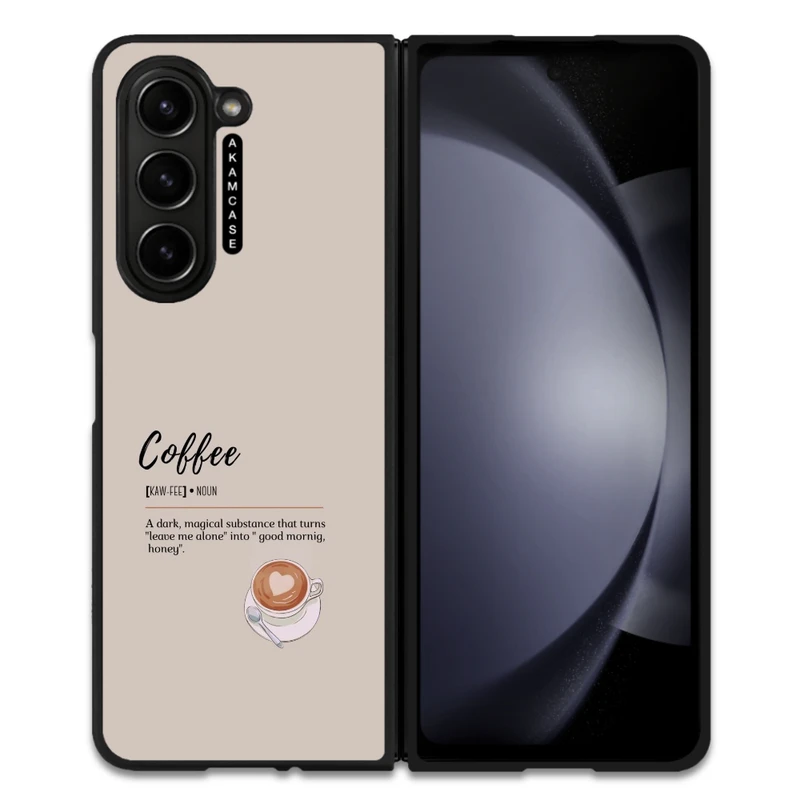 کاور آکام مدل AMC-WSGZFOLD5-COFFEE-16 مناسب برای گوشی موبایل سامسونگ Galaxy Z Fold 5