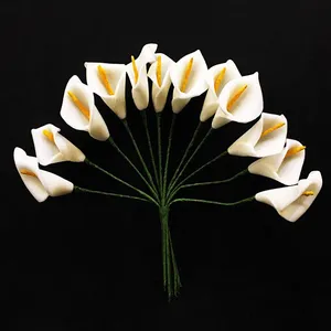 گل مصنوعی مدل شیپوری کد 192 بسته 12 عددی