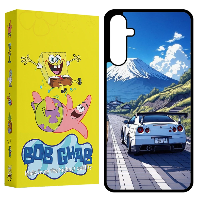 کاور باب قاب طرح ماشین مدل BCPA24 مناسب برای گوشی موبایل سامسونگ Galaxy A24 4G