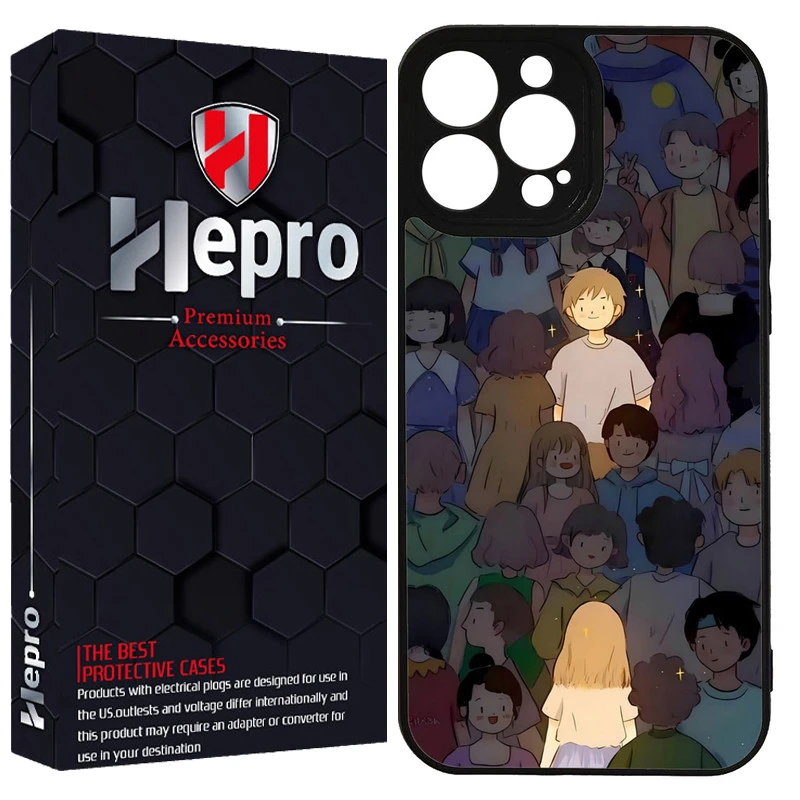 کاور هپرو طرح فانتزی مدل TPU مناسب برای گوشی موبایل اپل IPHONE 16 PRO