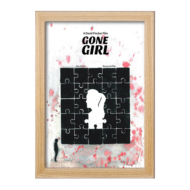 تابلو خندالو مدل دختر گمشده (Gone Girl) کد F11345
