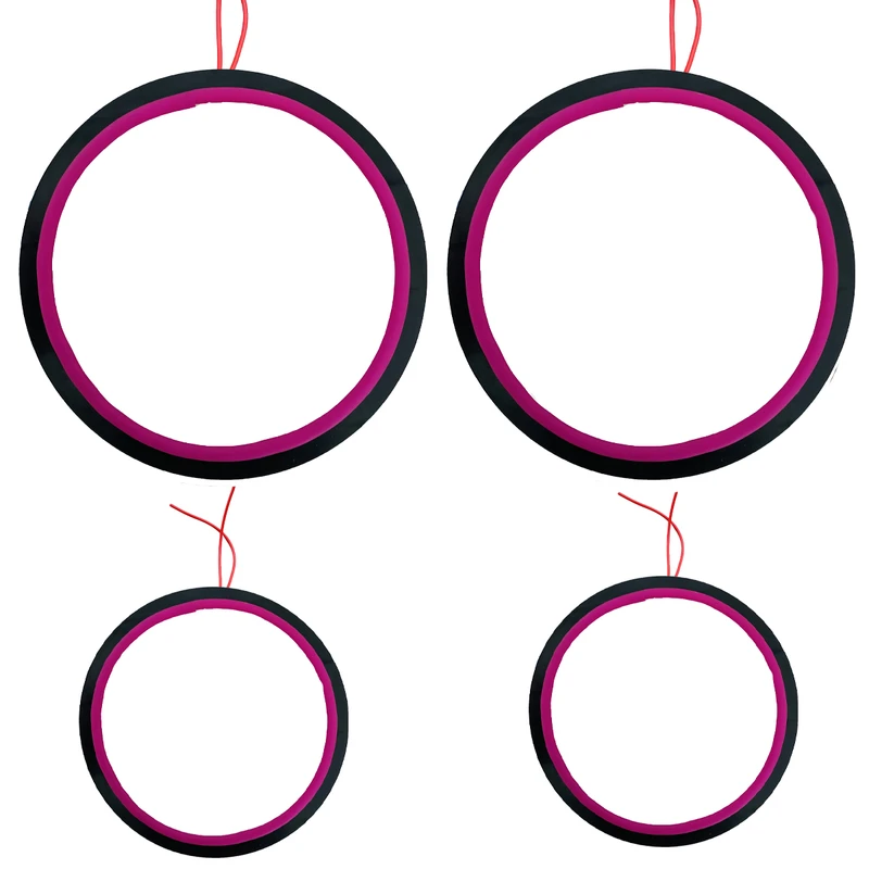 حلقه نئون مدل tR10R17 مناسب برای پراید 132مجموعه چهار عددی