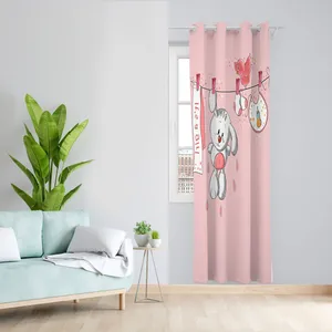 پرده مدل خرگوش رو بند مخمل پانچی کد 1094 سایز 140x280 سانتی متر