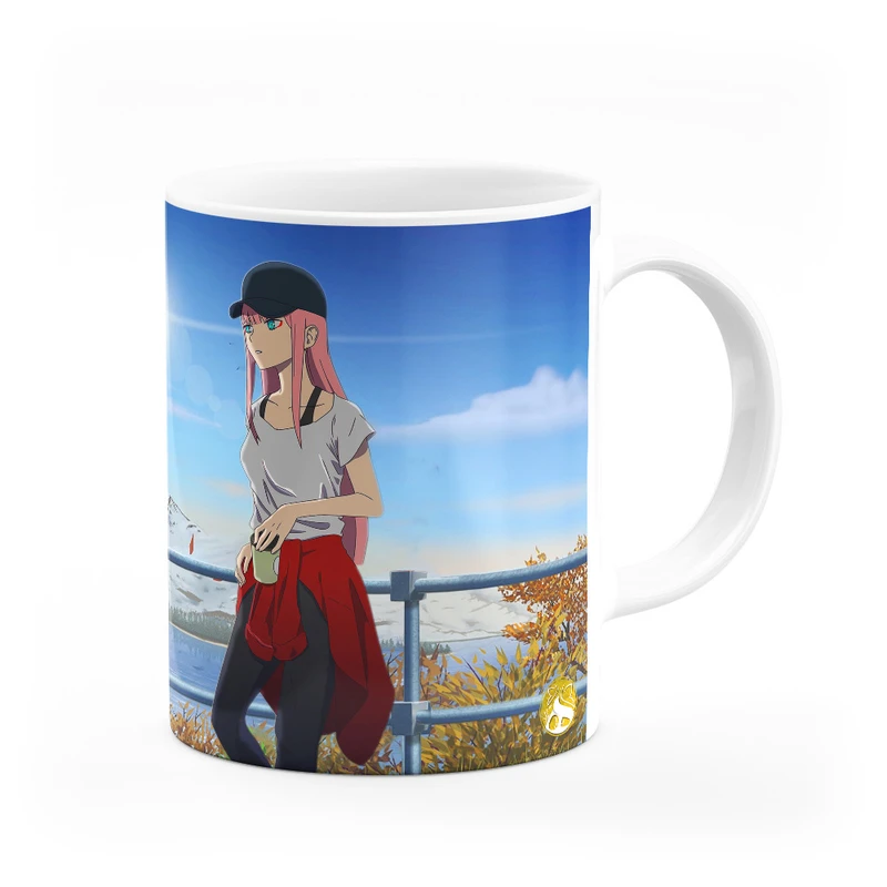 ماگ هومرو طرح انیمه دارلینگ در فرنکس Darling in the Franxx مدل MG1437