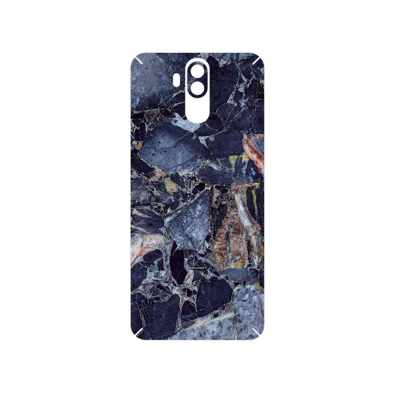 برچسب پوششی ماهوت مدل Broken black marble مناسب برای گوشی موبایل یولفون Power 3S