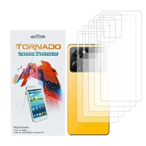محافظ پشت گوشی تورنادو مدل نانوگلس مناسب برای گوشی موبایل شیائومی Poco X5 Pro بسته 5 عددی