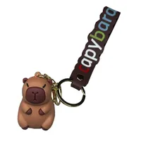 جاکلیدی مدل C96 سیلیکونی طرح capybara