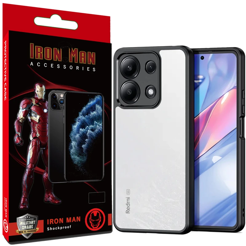 کاور آیرون من مدل LUXAR SHINE مناسب برای گوشی موبایل شیائومی Redmi NOTE 13 4G