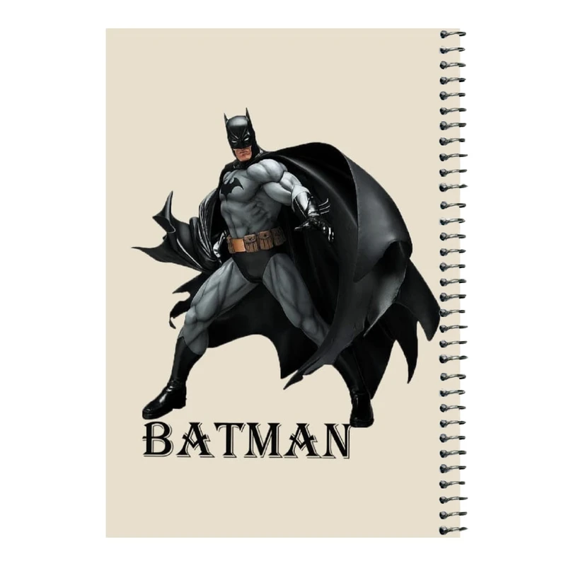 دفتر مشق 80 برگ اس جی مدل بتمن کد ۲۲    