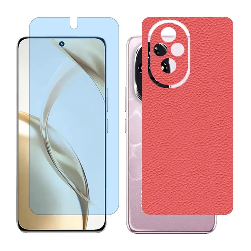 محافظ صفحه نمایش آنتی بلو گلس مدل Together مناسب برای گوشی موبایل آنر 200 / Honor 200 به همراه برچسب پوششی پشت گوشی