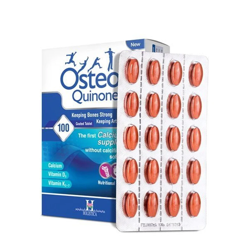 عکس شماره 3 : قرص استئوکینون هولیستیکا بسته 100 عددی