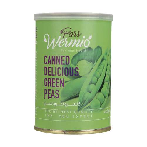 کنسرو نخود سبز پارس ورمیو - 420 گرم 