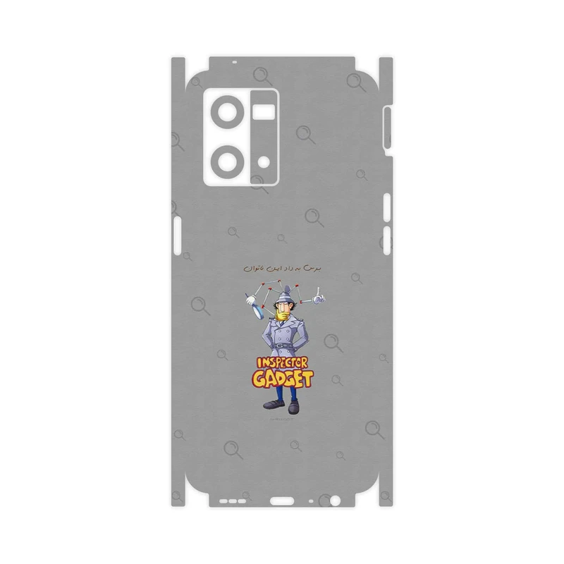 برچسب پوششی ماهوت مدل Inspector Gadget-FullSkin مناسب برای گوشی موبایل اپو Reno 8 4G