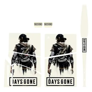 برچسب کنسول بازی پلی استیشن5 اسلیم دیسک خور توییجین وموییجین مدل 02 days gone مجموعه7 عددی