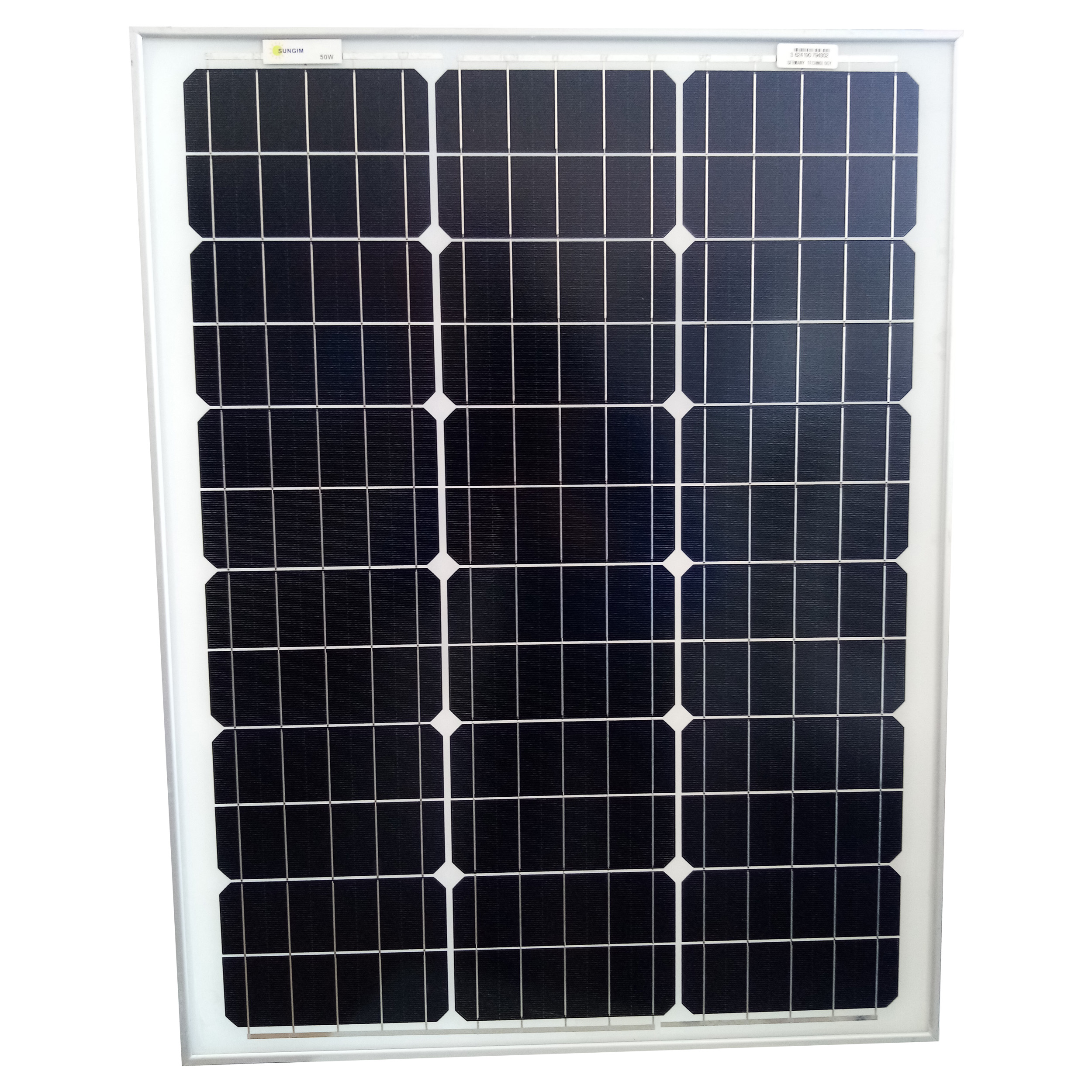 پنل خورشیدی سانجیم مدل SUN-50 ظرفیت 50 وات