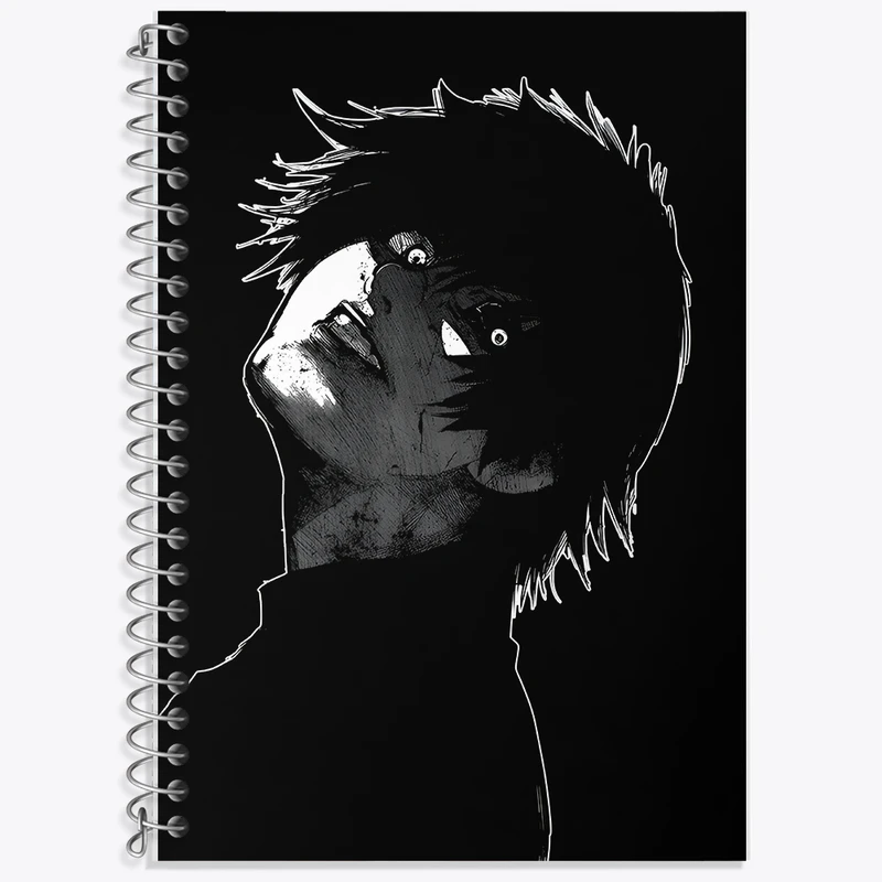دفتر نت موسیقی 50 برگ خندالو طرح انیمه توکیو غول (Tokyo Ghoul) کد F5564
