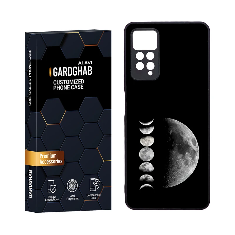 کاور گارد قاب مدل دور ژله ای کهکشان مناسب برای گوشی موبایل شیائومی Redmi Note 12 Pro 4G