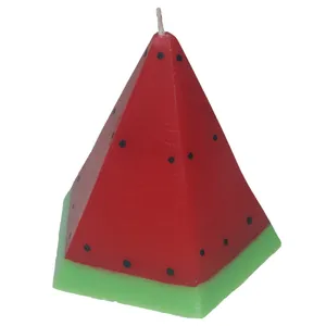 شمع مدل هندوانه کد 008 بسته 2 عددی