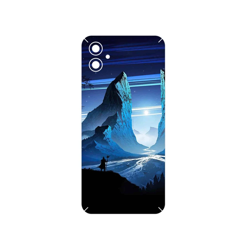 برچسب پوششی ماهوت مدل Blue Mountains Digital Art مناسب برای گوشی موبایل سامسونگ Galaxy M04