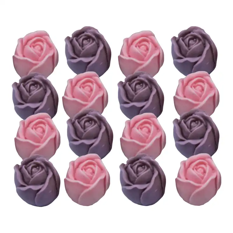 صابون تزیینی طرح گل کد 31 مجموعه 16عددی