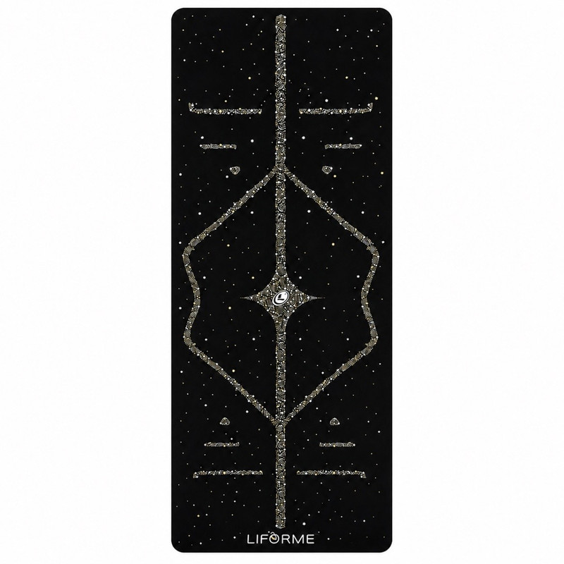 زیرانداز یوگا مدل گلگسی جنس PU سایز 188x68 سانتی متر