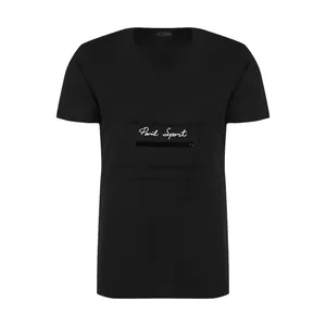 تی شرت ورزشی مردانه پانیل مدل 113BK