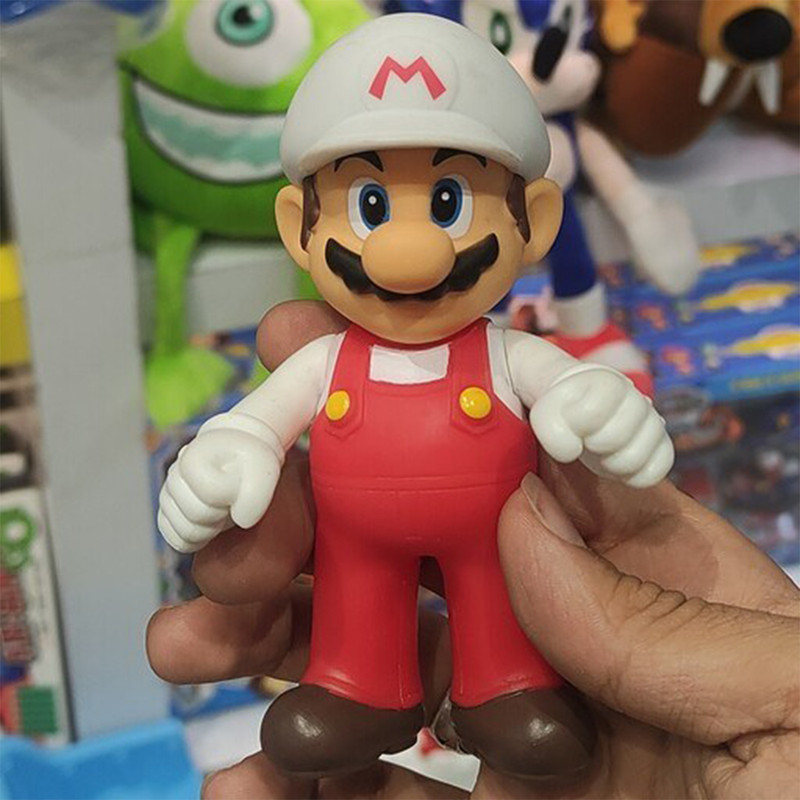 فیگور طرح سوپر ماریو مدل hat white mario