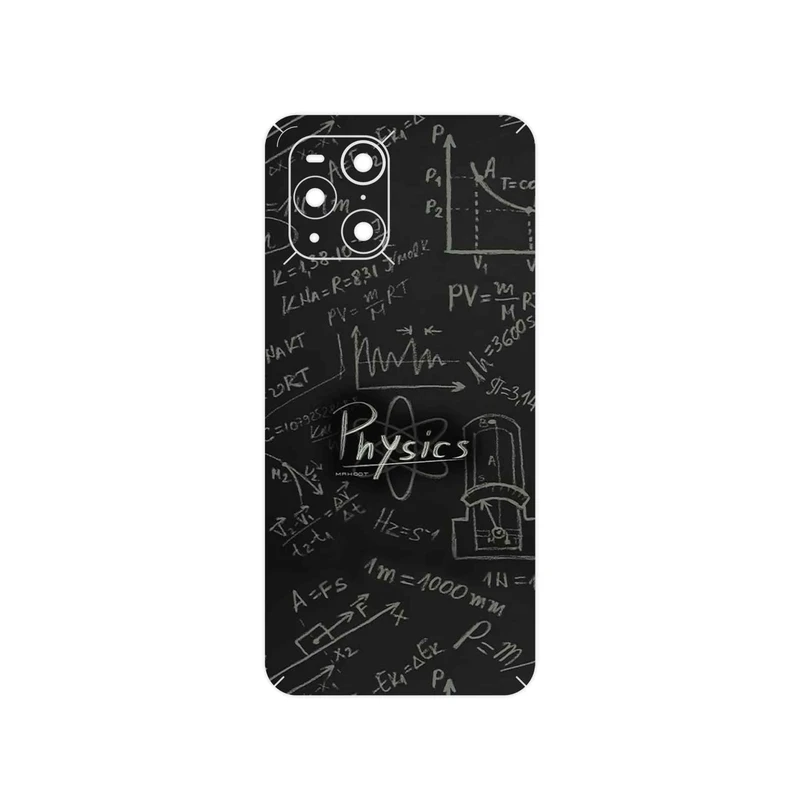 برچسب پوششی ماهوت مدل Physics Science مناسب برای گوشی موبایل اپو Find X3 Pro