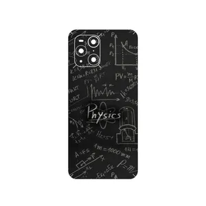 MAHOOT Physics Science Cover Sticker for Oppo Find X3 Pro