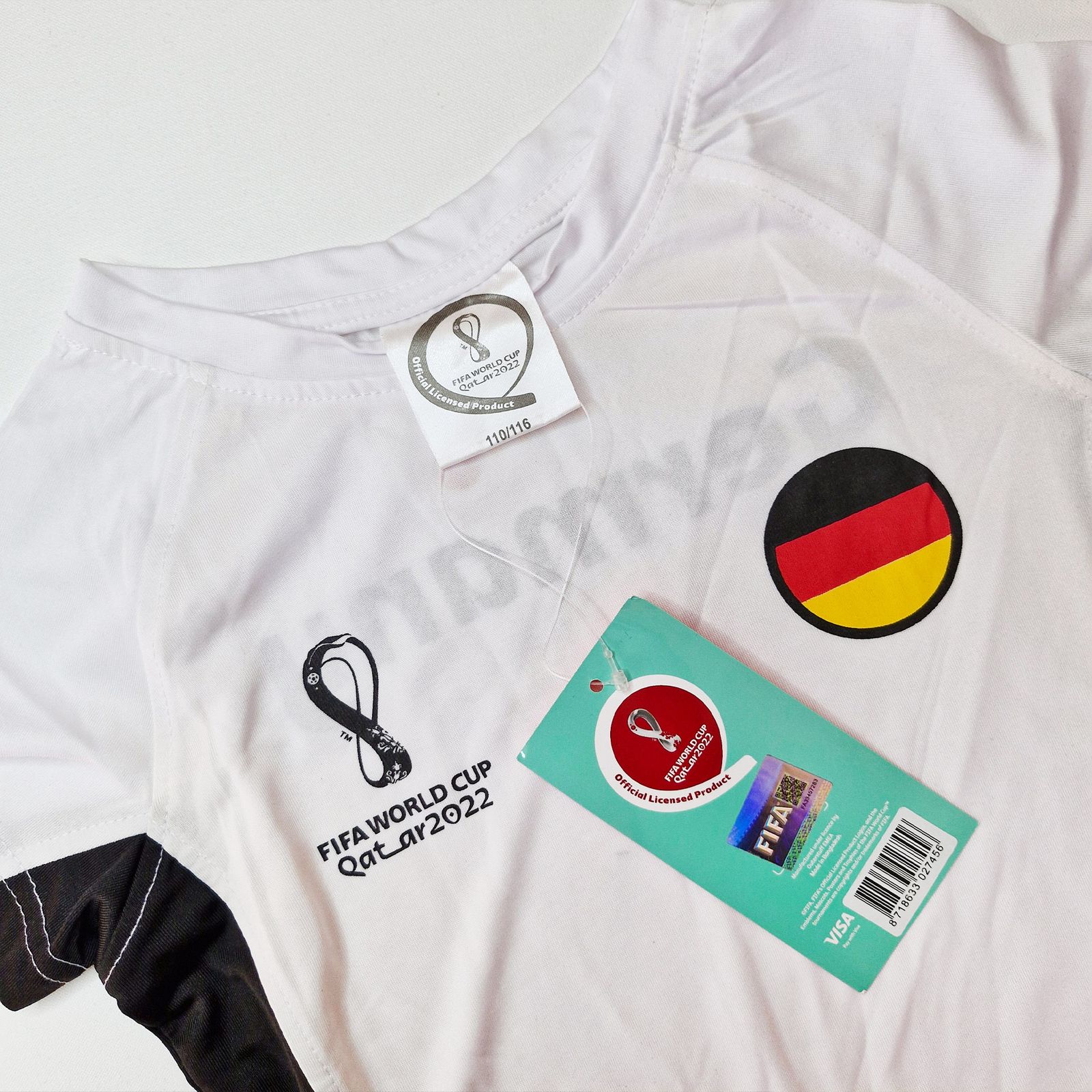 تیشرت ورزشی پسرانه فیفا مدل GERMANY جام جهانی 2022 قطر -  - 3
