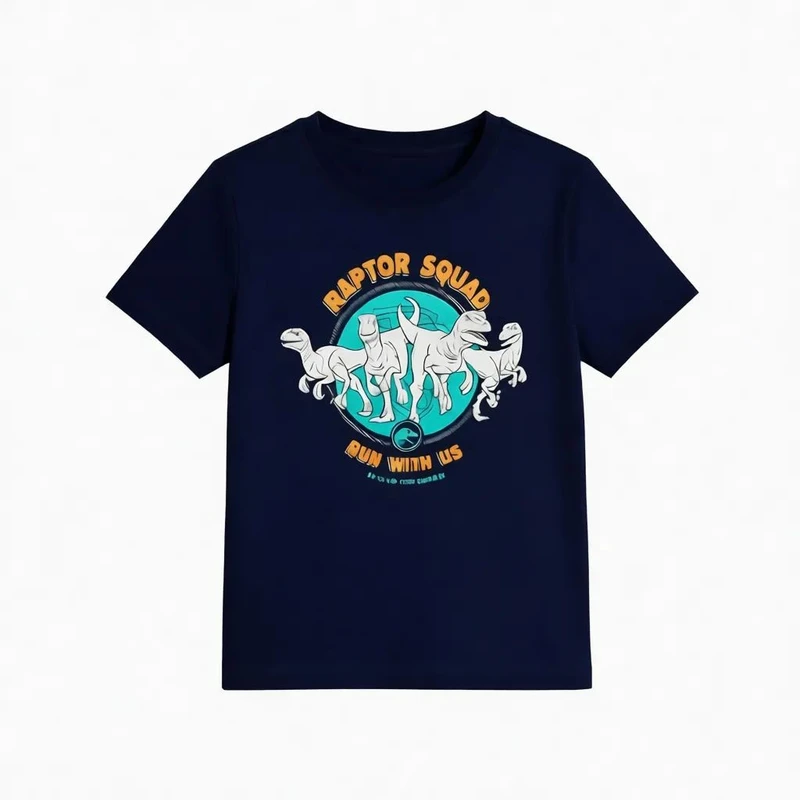 تی‌شرت آستین کوتاه پسرانه ژوراسیک ورلد مدل لوپی 
