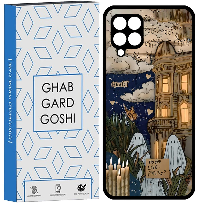 کاور قاب گارد گوشی طرح روح کد TPU-066 مناسب برای گوشی موبایل سامسونگ Galaxy A12 / M12