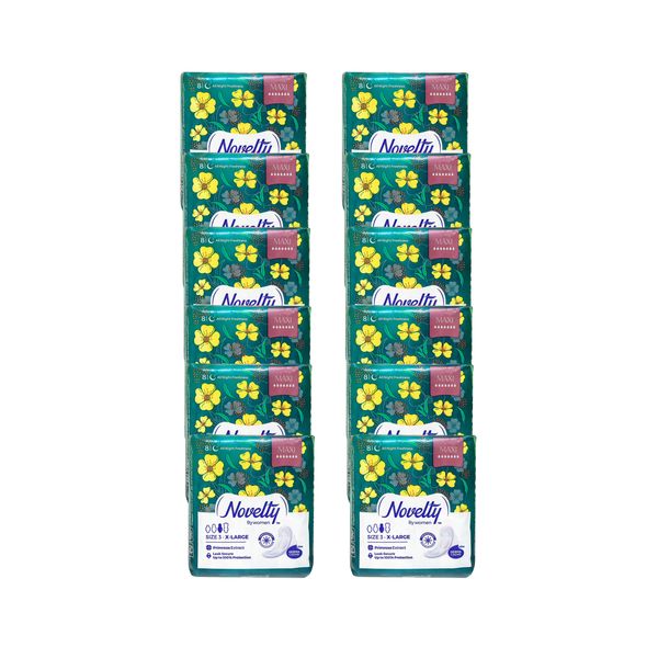 نوار بهداشتی ناولتی مدل MAXI مجموعه 12 عددی نوار بهداشتی ناولتی مدل MAXI مجموعه 12 عددی