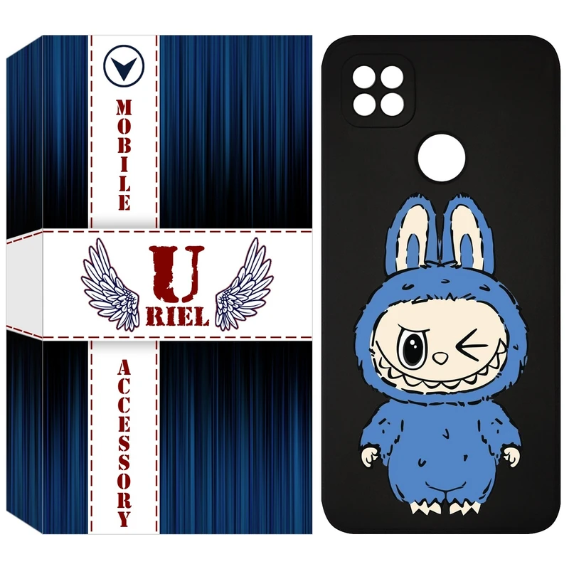 کاور یوریل مدل KSH کد 116 طرح عروسک لبوبو مناسب برای گوشی موبایل شیائومی Redmi 9C / 10A