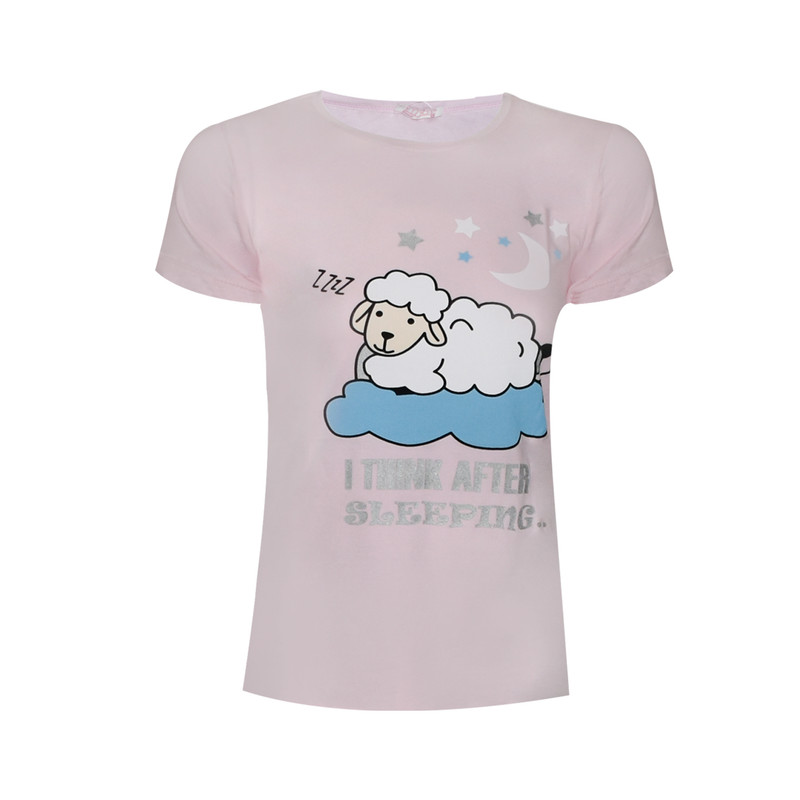 ست تی شرت آستین کوتاه و شلوار زنانه مدل 9999