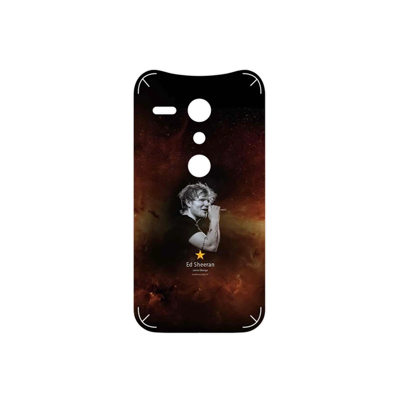 برچسب پوششی ماهوت مدل Ed Sheeran مناسب برای گوشی موبایل موتورولا Moto G