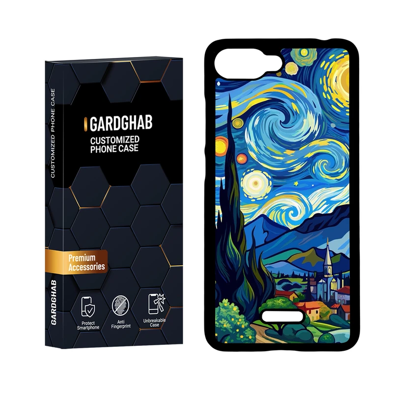 کاور گارد قاب مدل هنری مناسب برای گوشی موبایل شیائومی Redmi 6A