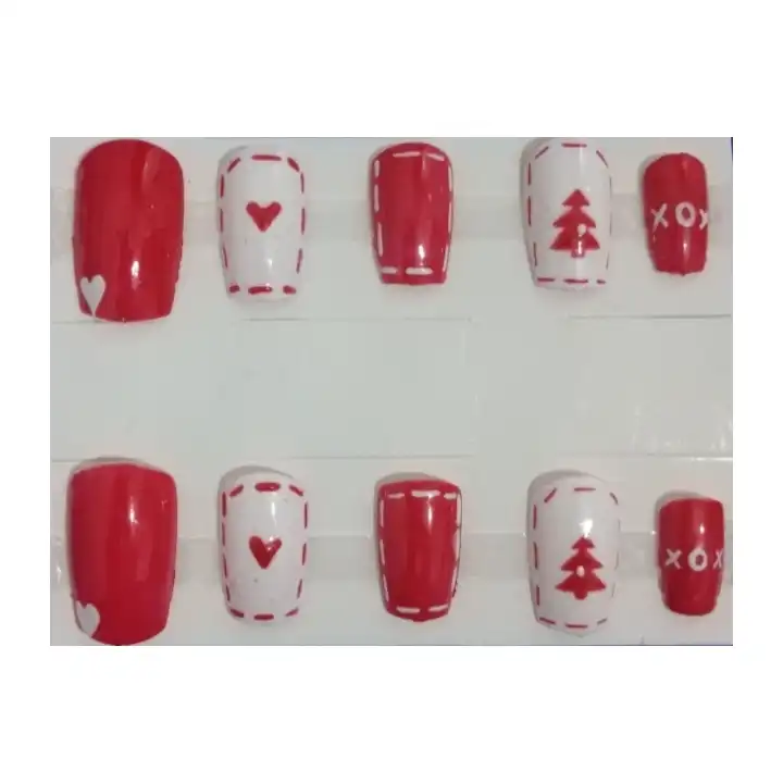 ناخن مصنوعی مدل دوخت بسته ده عددی