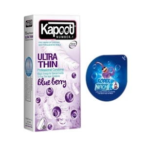 کاندوم کاپوت مدل Ultra Thin بسته 12 عددی به همراه کاندوم ناچ کدکس مدل بلیسر