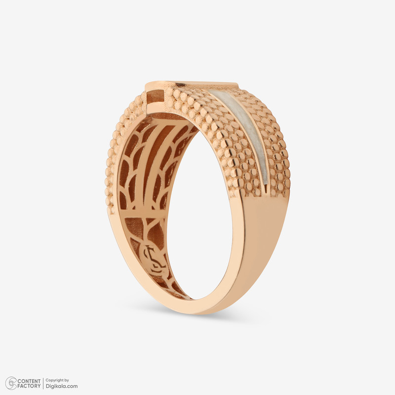 انگشتر طلا 18 عیار زنانه گلدم مدل R355014