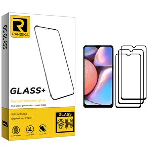 Randika GLD Screen Protector For Samsung Galaxy A10s Pack Of 3