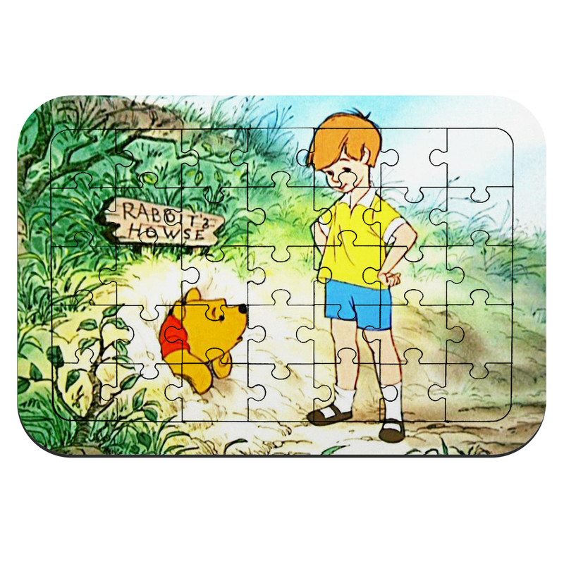 پازل 35 تکه طرح وینی د پو و کریستوفر رابین مدل NI1590 