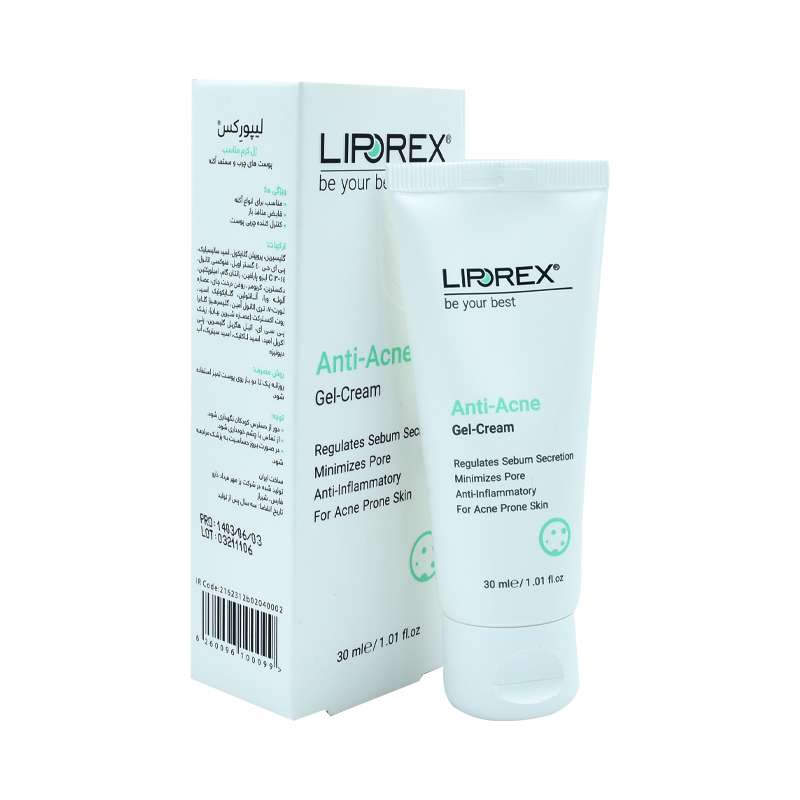 ژل ضد جوش لیپورکس مدل A-A حجم 30 میلی لیتر